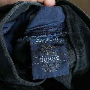 Men’s Indigo Palms jeans 36x32
